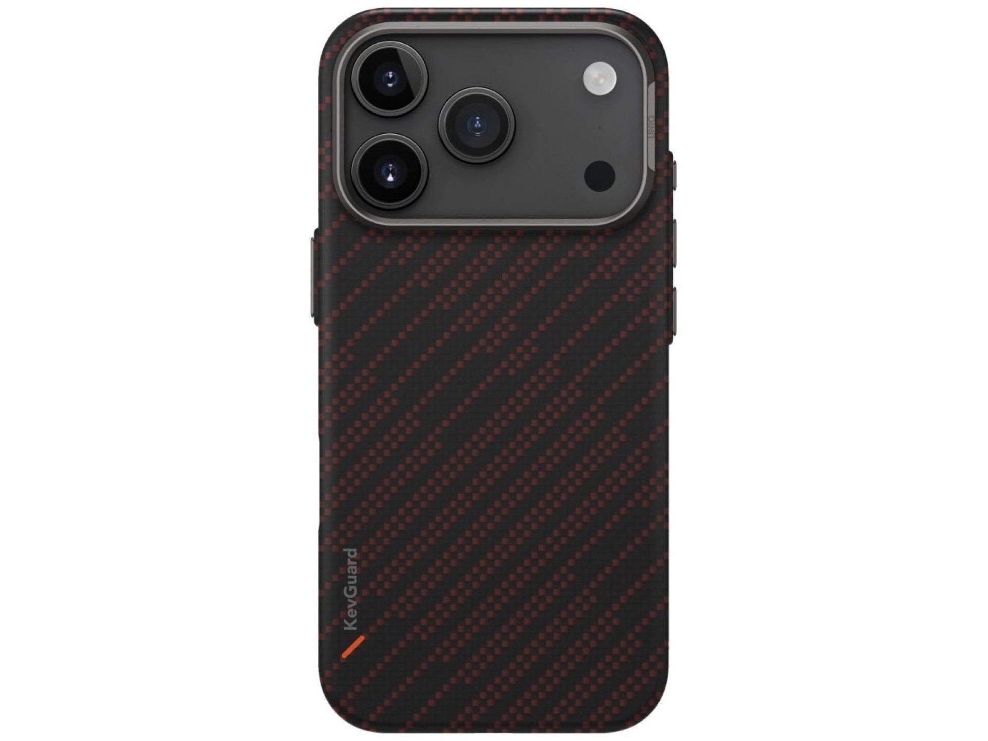 Uniq Keva EDGE Magclick Charging Case for iPhone 17 Pro - Orange