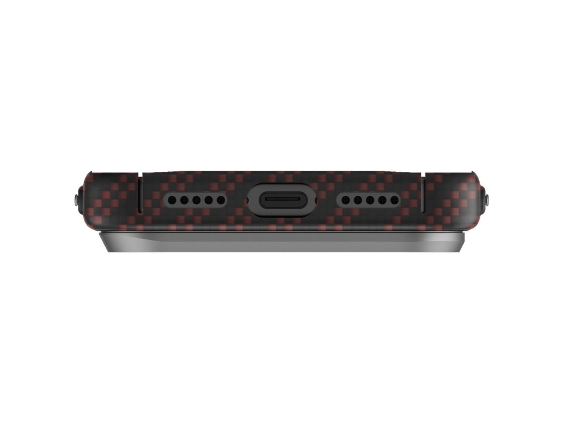 Uniq Keva EDGE Magclick Charging Case for iPhone 17 Pro - Orange