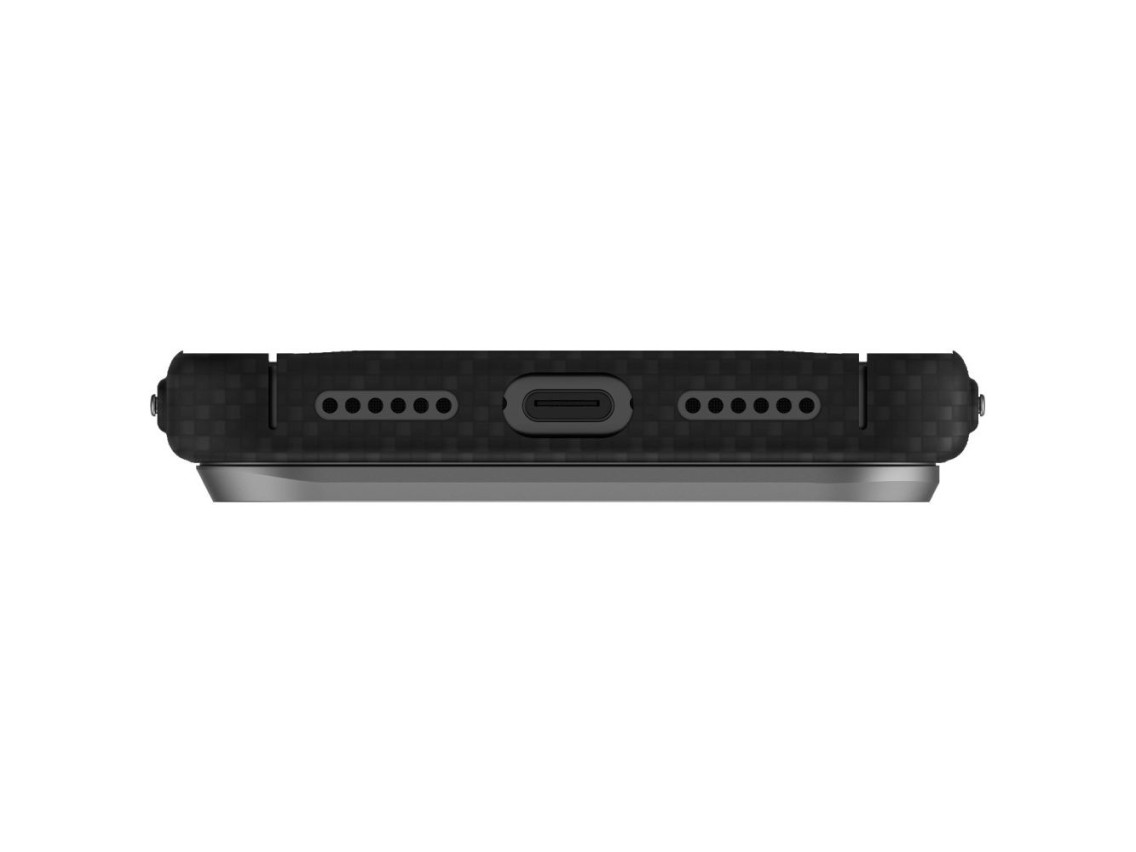 Funda de carga Uniq Keva EDGE Magclick para iPhone 17 Pro Max - Negra