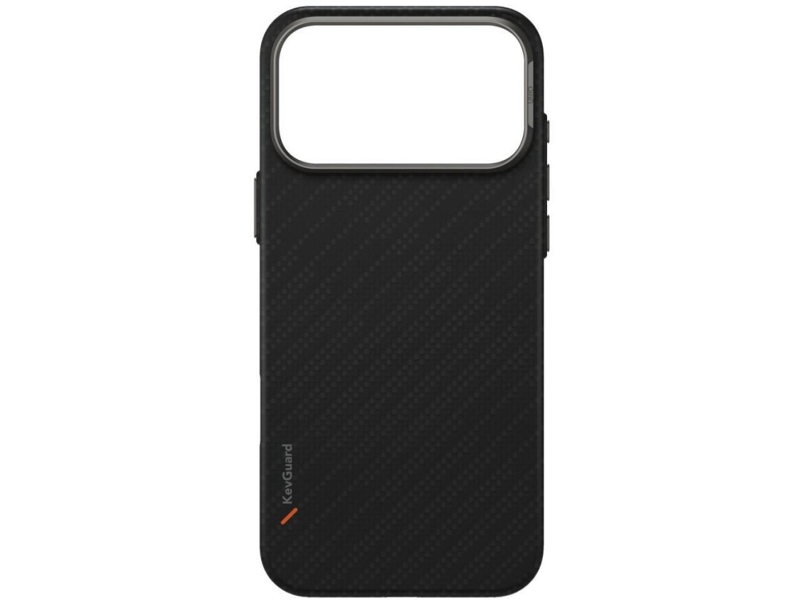 Funda de carga Uniq Keva EDGE Magclick para iPhone 17 Pro Max - Negra