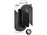 Funda de carga Uniq Keva EDGE Magclick para iPhone 17 Pro Max - Negra