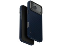 Capa de carregamento Uniq Keva EDGE Magclick para iPhone 17 Pro Max - Azul