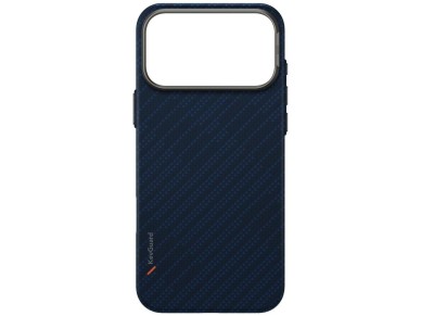Capa de carregamento Uniq Keva EDGE Magclick para iPhone 17 Pro Max - Azul Capa de carregamento Uniq Keva EDGE Magclick para iPhone 17 Pro Max - Azul