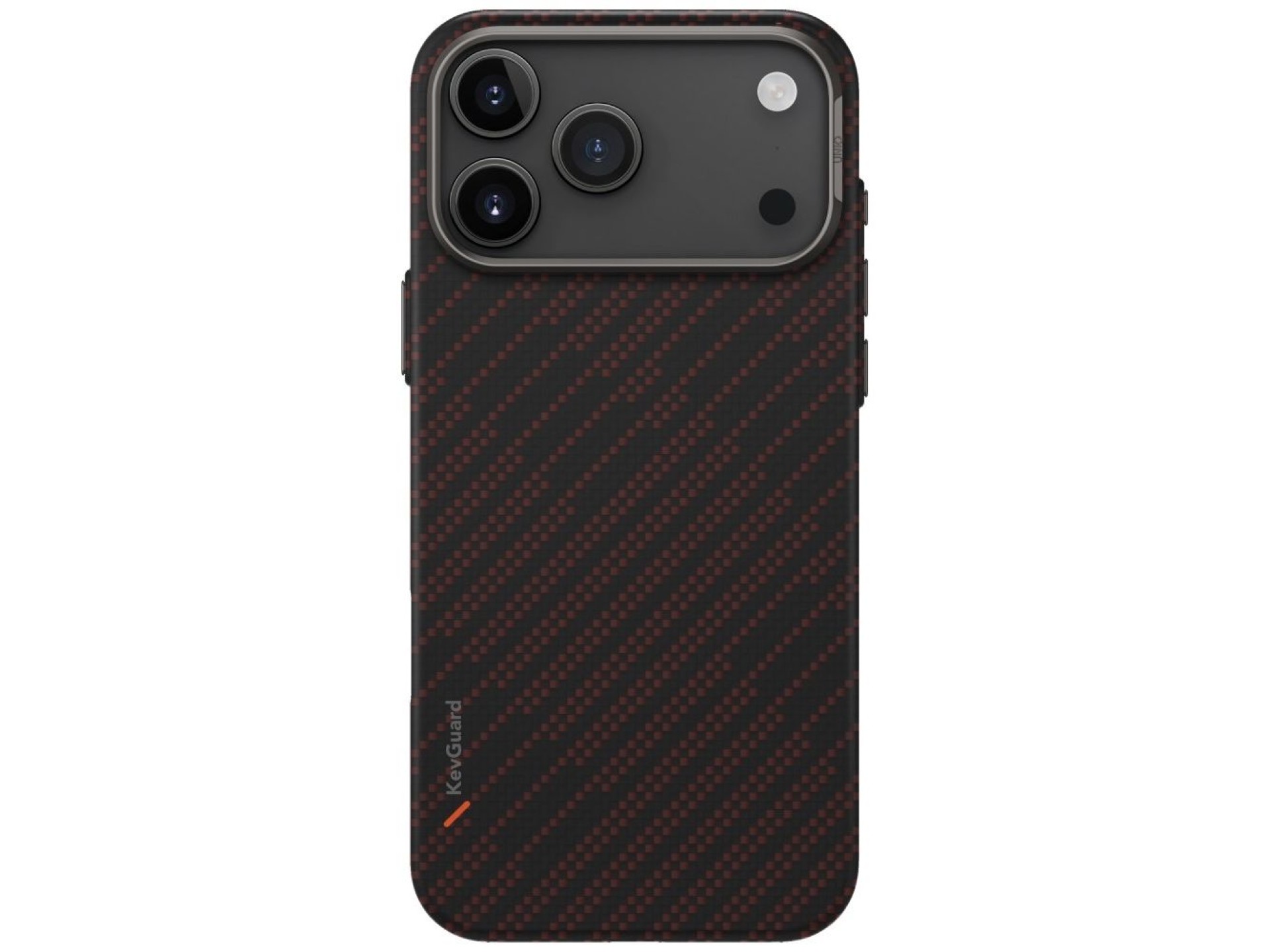 Uniq Keva EDGE Magclick Charging Case for iPhone 17 Pro Max - Orange