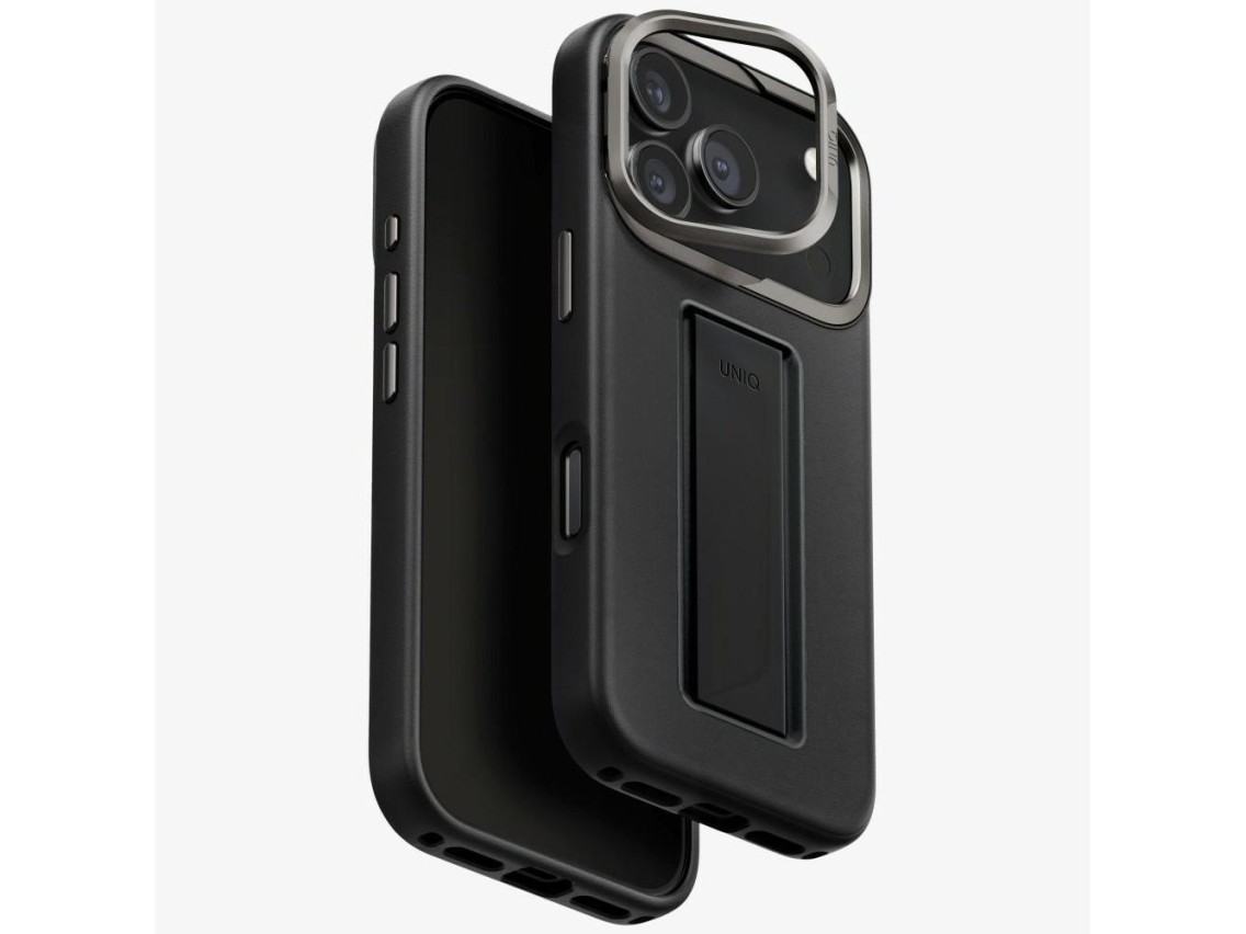 Uniq Heldro Pro Magclick Charging Case for iPhone 17 Pro - Black