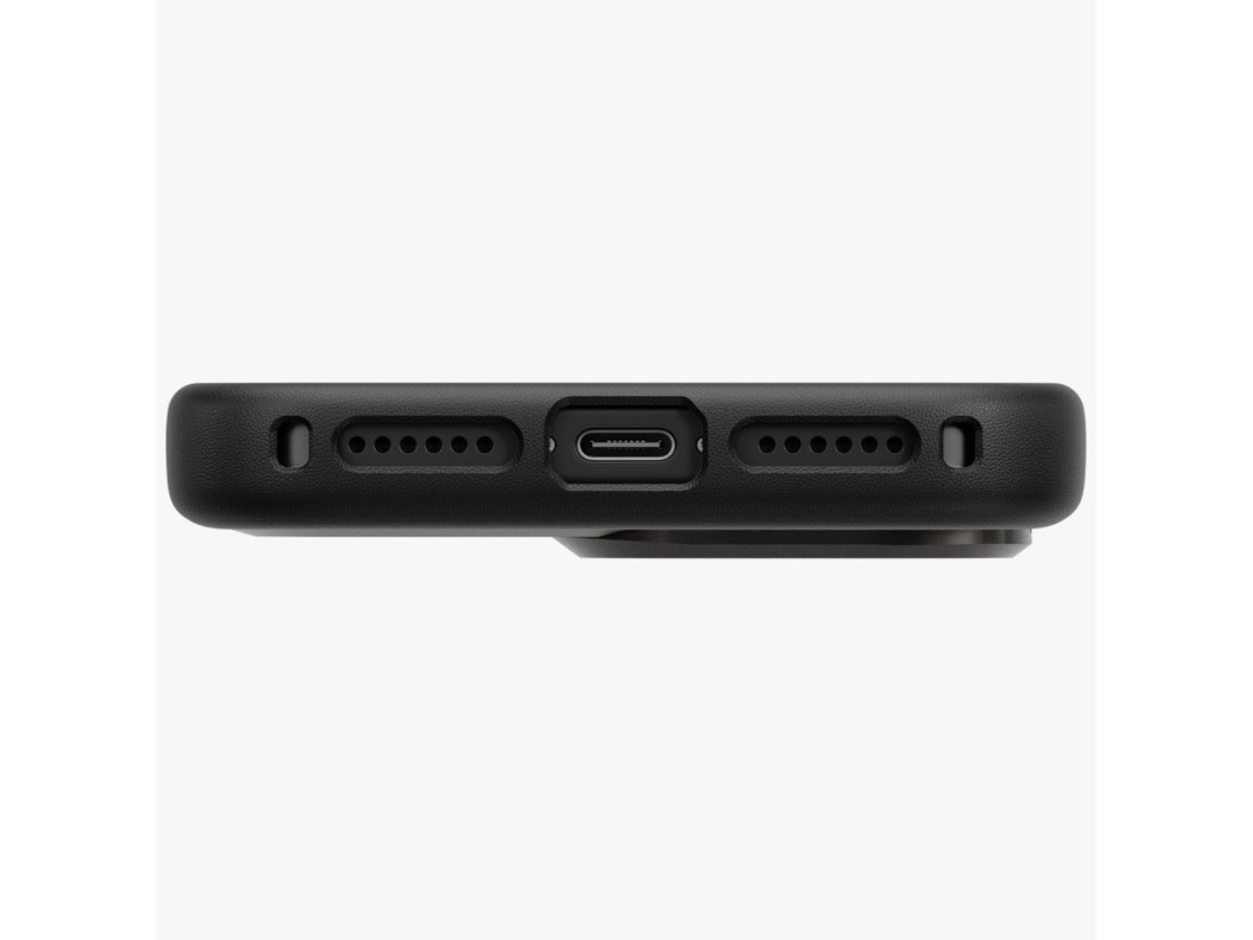 Capa de carregamento Uniq Heldro Pro Magclick para iPhone 17 Pro Max - Preta