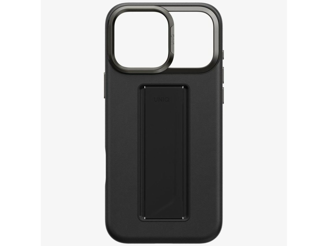 Capa de carregamento Uniq Heldro Pro Magclick para iPhone 17 Pro Max - Preta