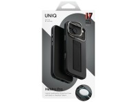 Capa de carregamento Uniq Heldro Pro Magclick para iPhone 17 Pro Max - Preta Capa de carregamento Uniq Heldro Pro Magclick para iPhone 17 Pro Max - Preta