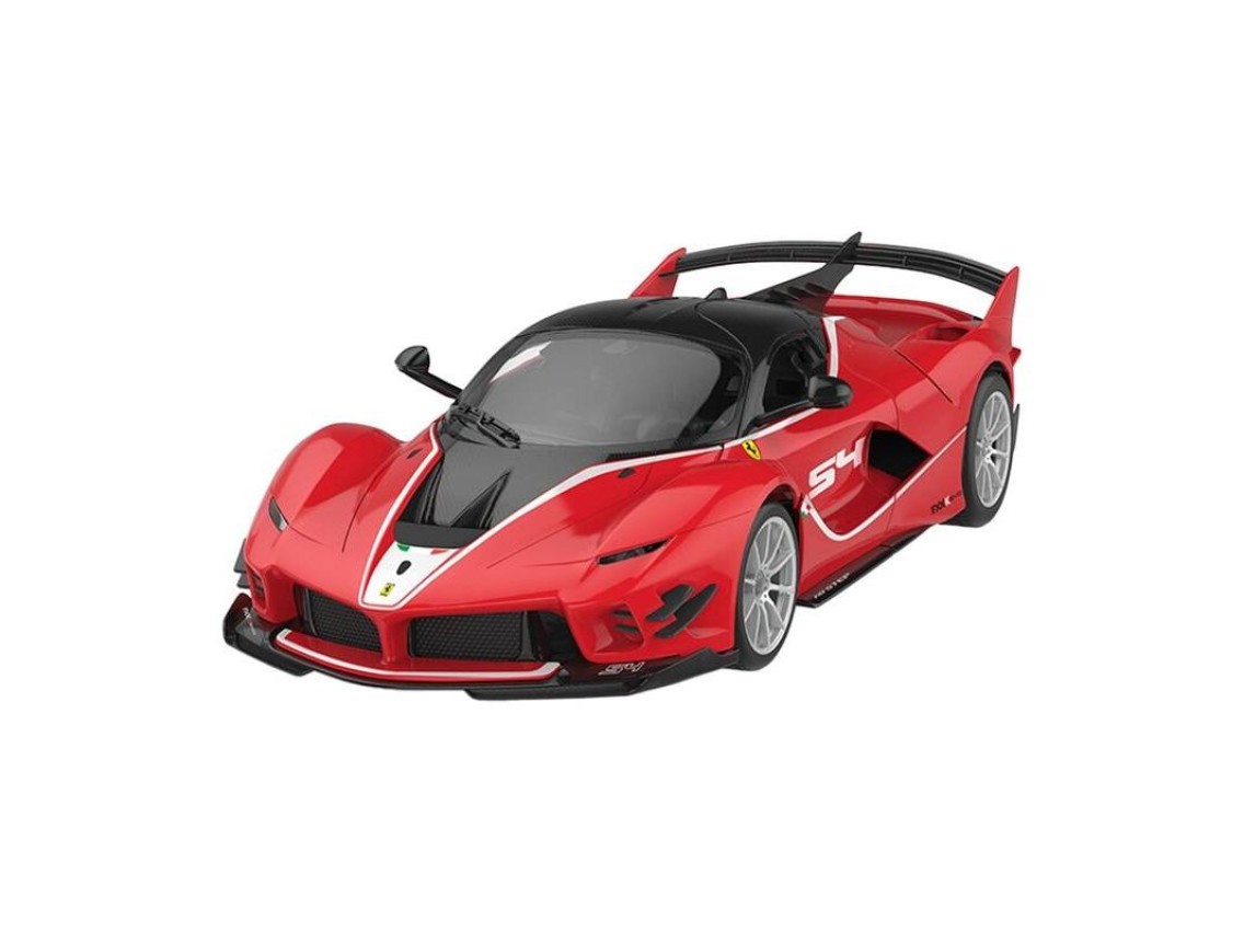 RASTAR Ferrari 1:18 FXXK remote-controlled RC car for self-assembly (red)