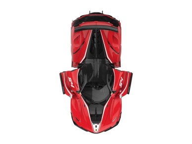 RASTAR Ferrari 1:18 FXXK remote-controlled RC car for self-assembly (red)