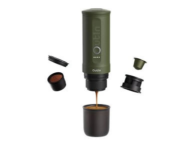 Cafeteira port�til Outin Nano 7500mAh (verde)