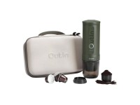 Conjunto de cafeteira port�til Outin Nano 7500mAh (Verde) + capa protetora