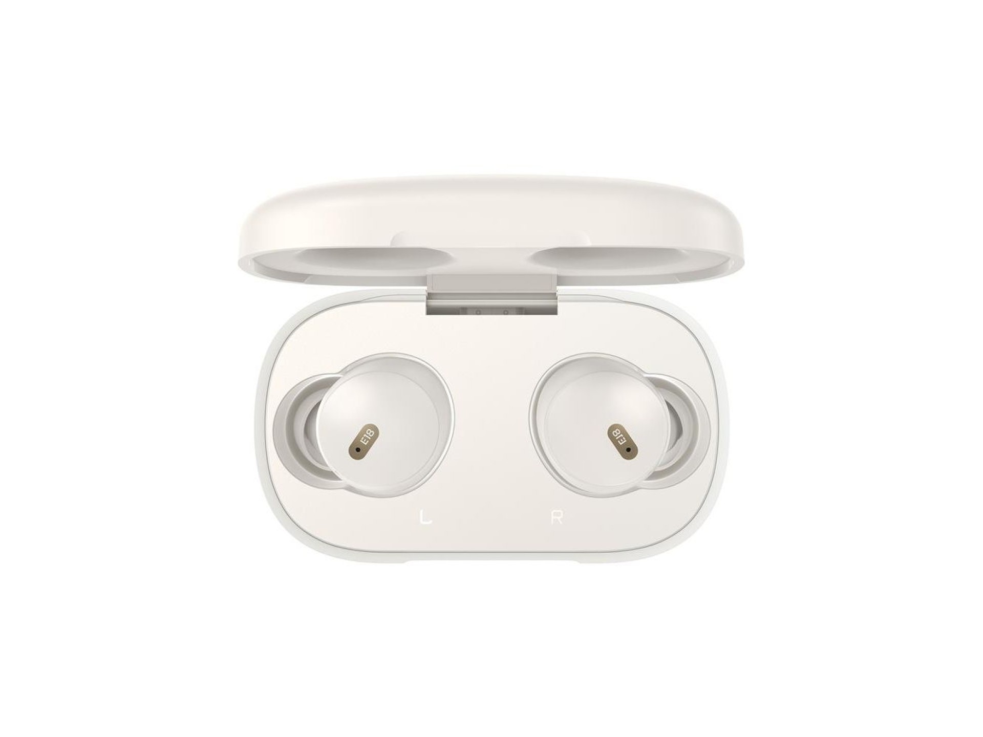 Fones de ouvido sem fio Baseus Bowie E18, branco estelar