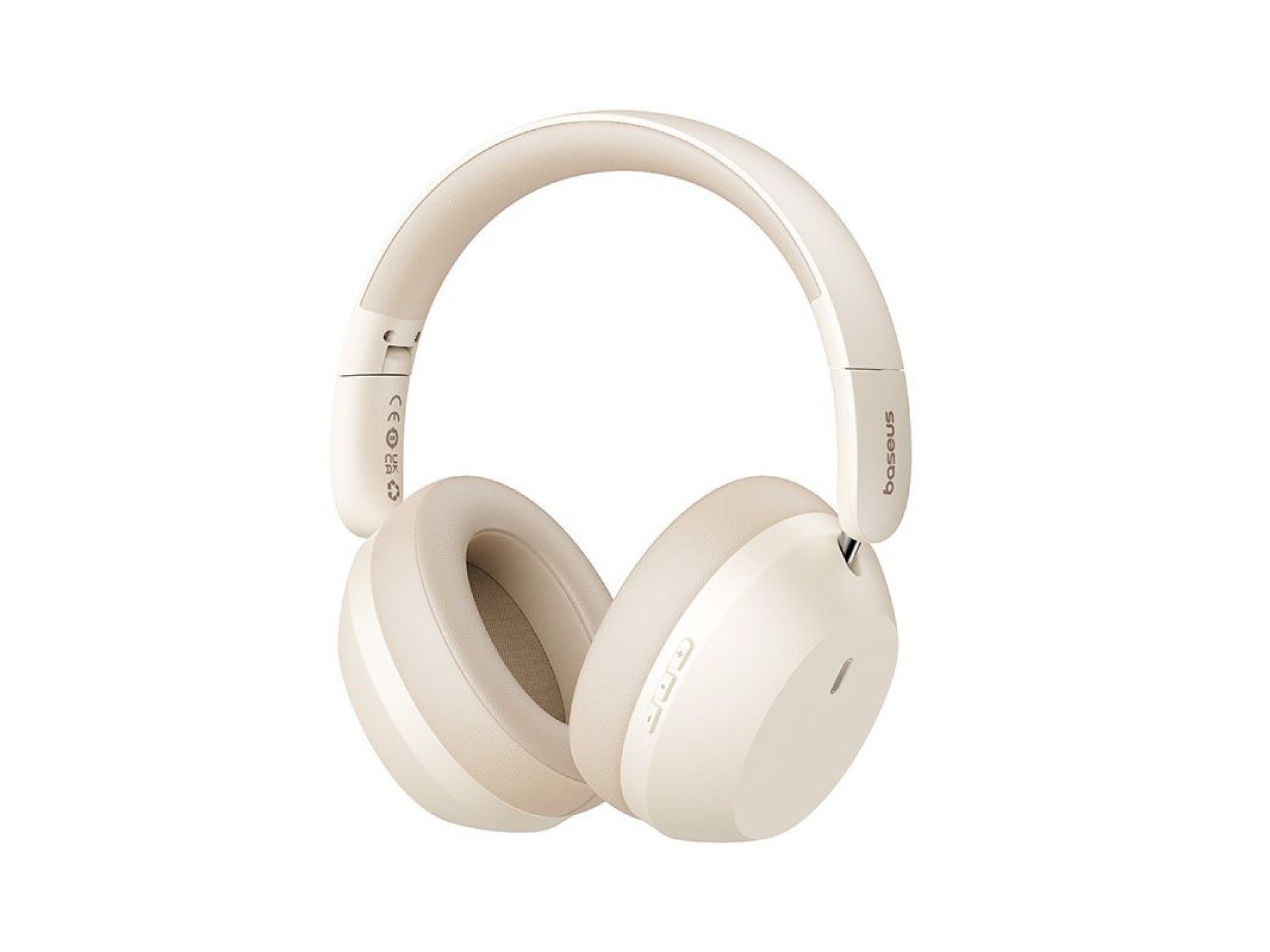 Fones de ouvido sem fio Baseus Bass 35 Max, branco estelar