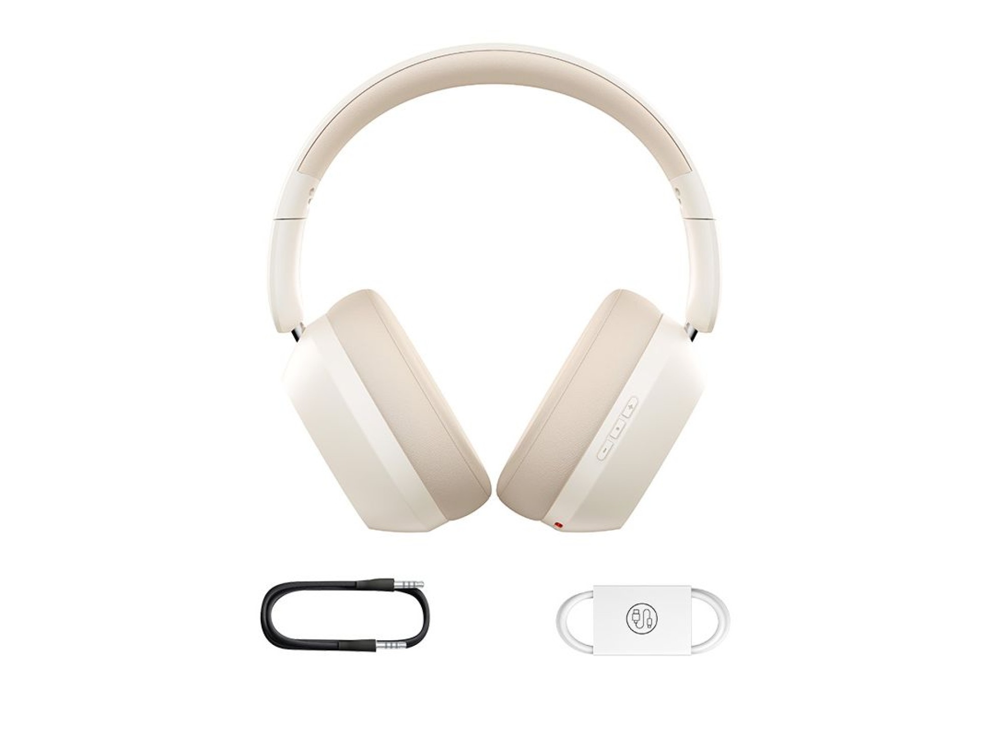 Fones de ouvido sem fio Baseus Bass 35 Max, branco estelar
