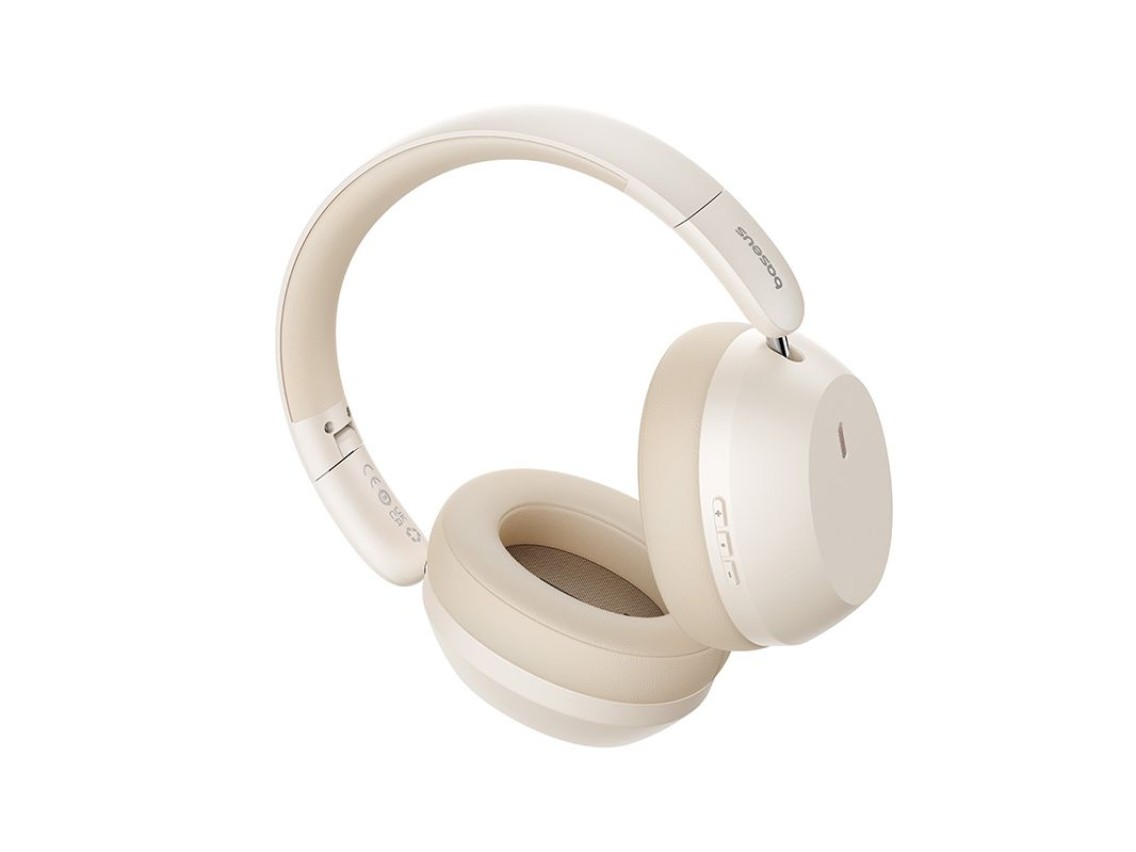 Baseus Bass 35 Max Wireless Headphones Stellar White