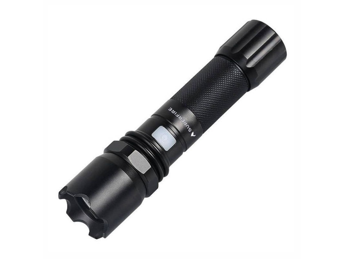 Lanterna Superfire A10 � 550lm, USB, 100�200m, 5 modos
