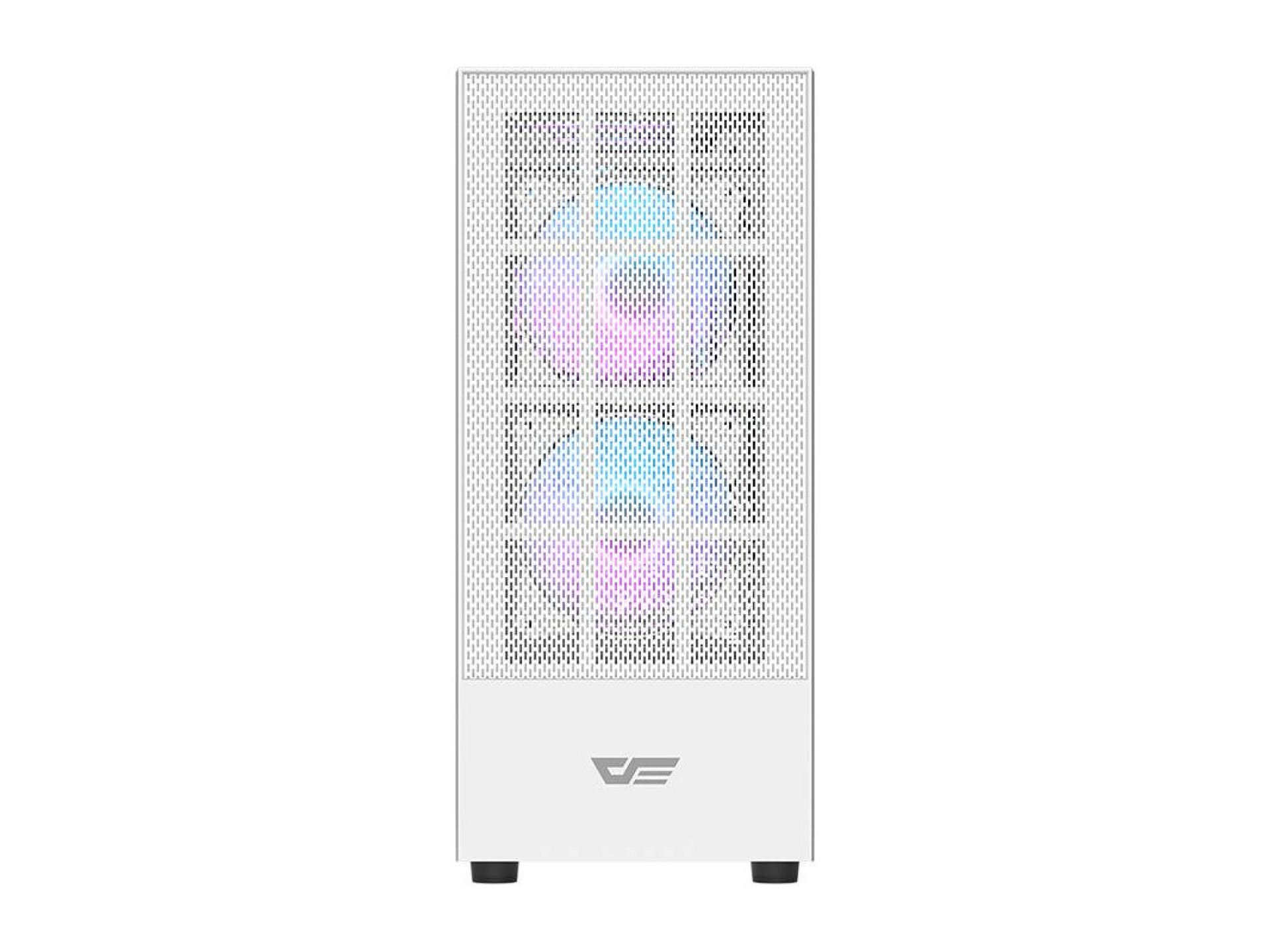 Gabinete Darkflash A290 (branco) + 3 ventoinhas RGB