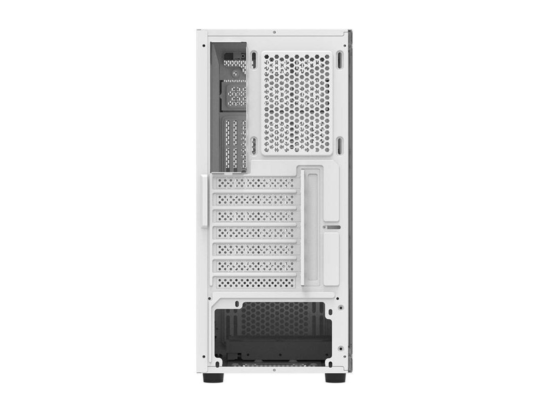 Gabinete Darkflash A290 (branco) + 3 ventoinhas RGB