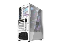 Gabinete Darkflash A290 (branco) + 3 ventoinhas RGB