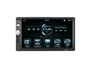 Monitor automotivo 7.0" Podofo A3061 Carplay e Android Auto