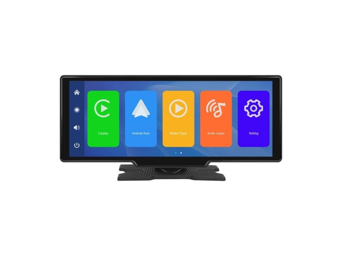 Monitor automotivo Podofo A3247 Carplay e Android Auto 10,26''