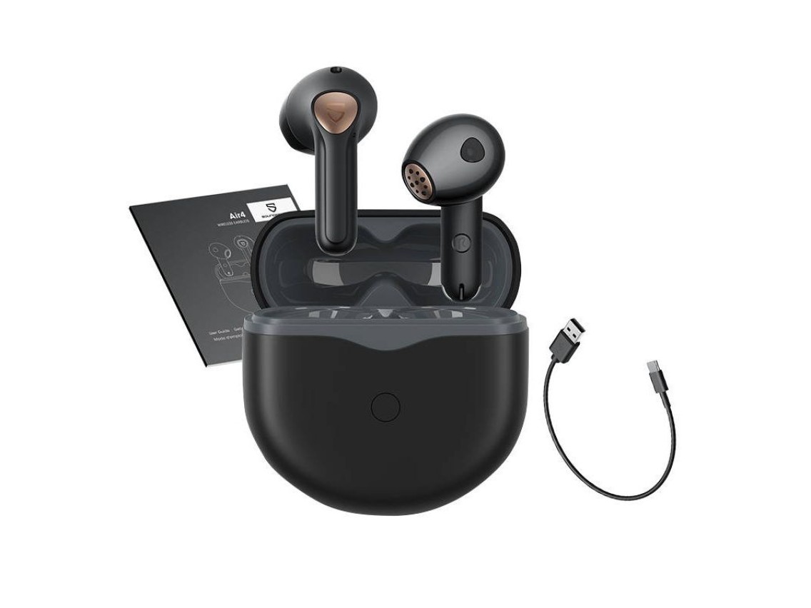Fones de ouvido TWS Soundpeats Air 4 (preto)