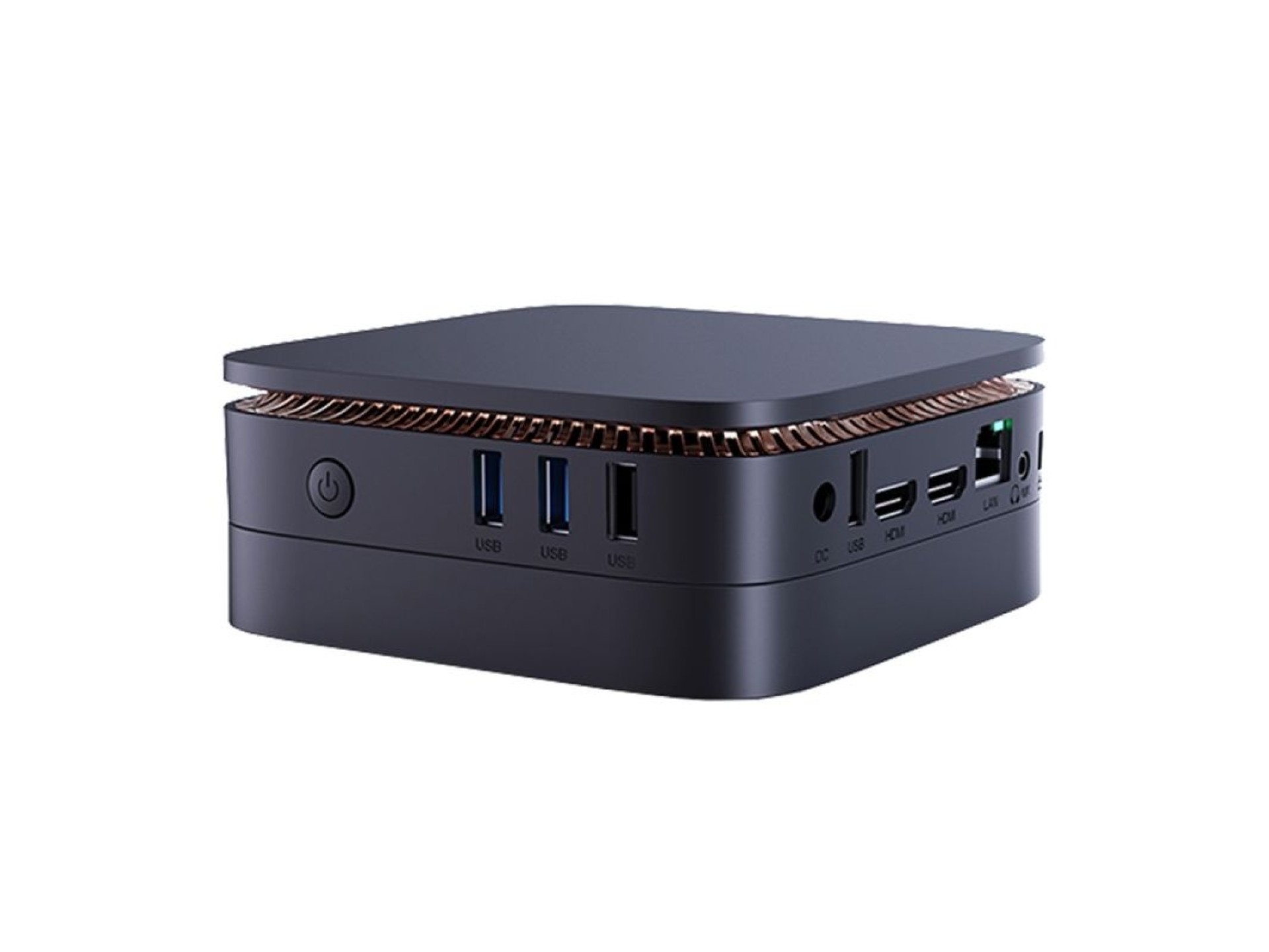 MINI PC AceMagic AK1 PLUS, Intel N97 16GB RAM + 512GB preto