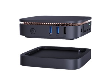 MINI PC AceMagic AK1 PLUS, Intel N97 16GB RAM + 512GB preto