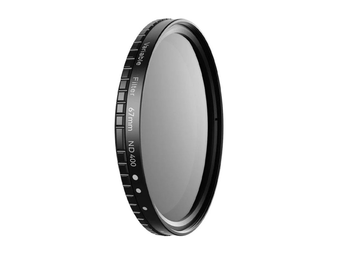 Filtro de grampo móvel Apexel HD Glass 67mm ND400 APL- 67VND400