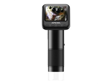 Microsc��pio digital LCD APEXEL APL-MS008 (preto)