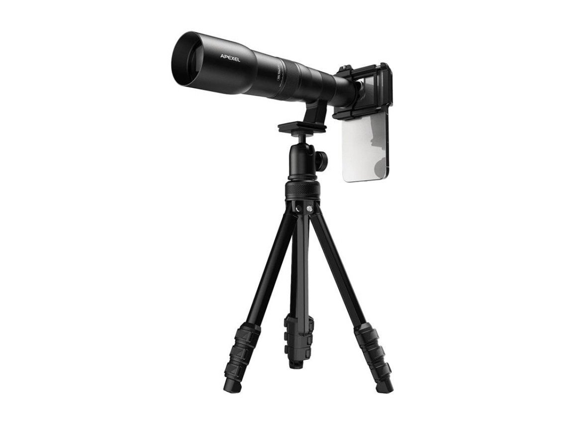 Lente Super 50X Apexel APL-T50XJJ02 com tripé