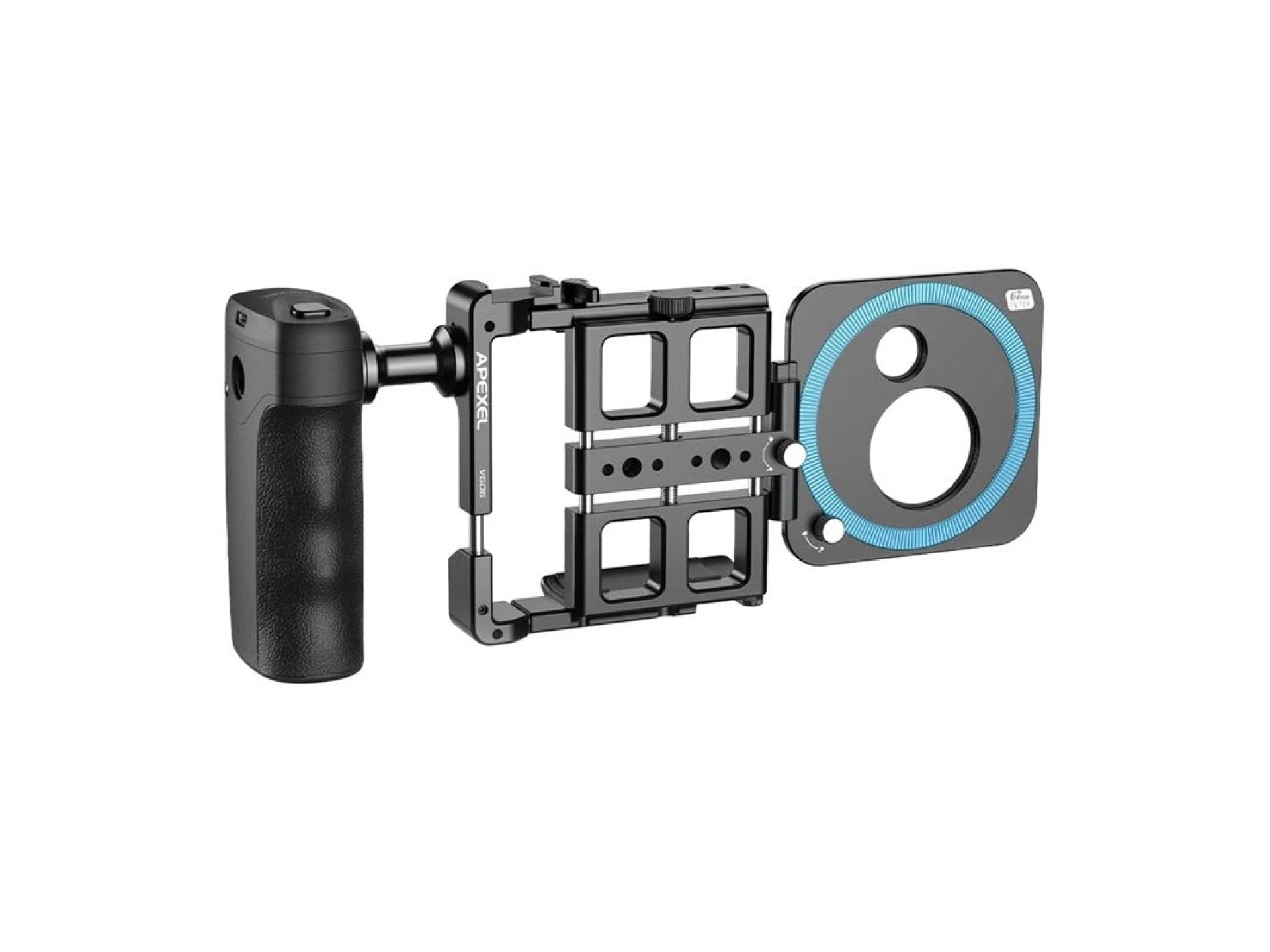 Kit de vlogging con plataforma inalámbrica mejorada para teléfono Apexel APL-VG05CH