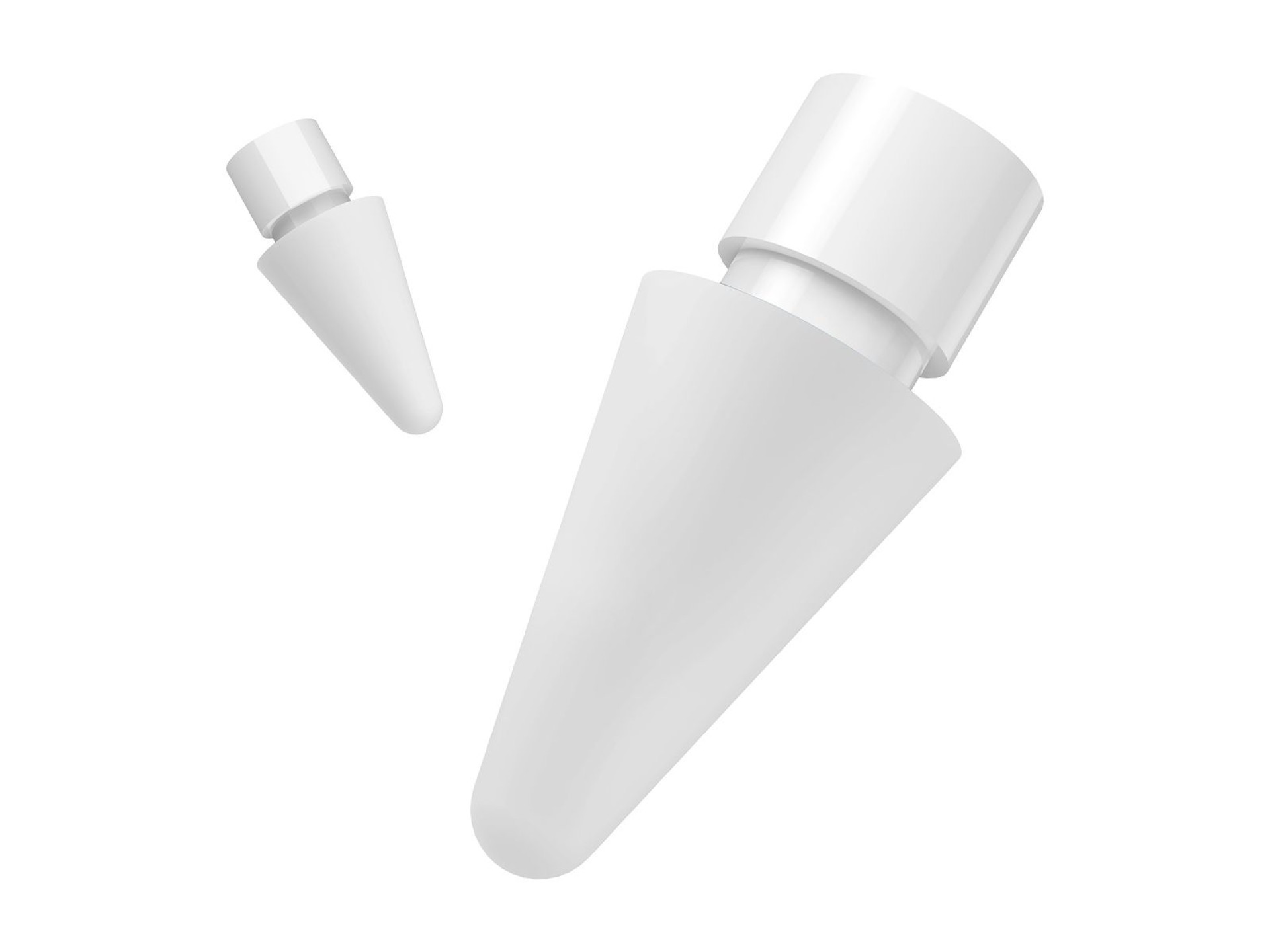 Baseus Smooth Writing Series Stylus Ponta de Silicone (Amortecimento Leve), Pacote com 12