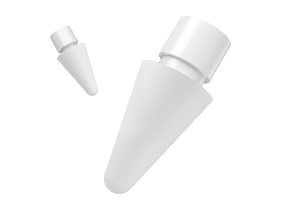 Baseus Smooth Writing Series Stylus Ponta de Silicone (Amortecimento Leve), Pacote com 12
