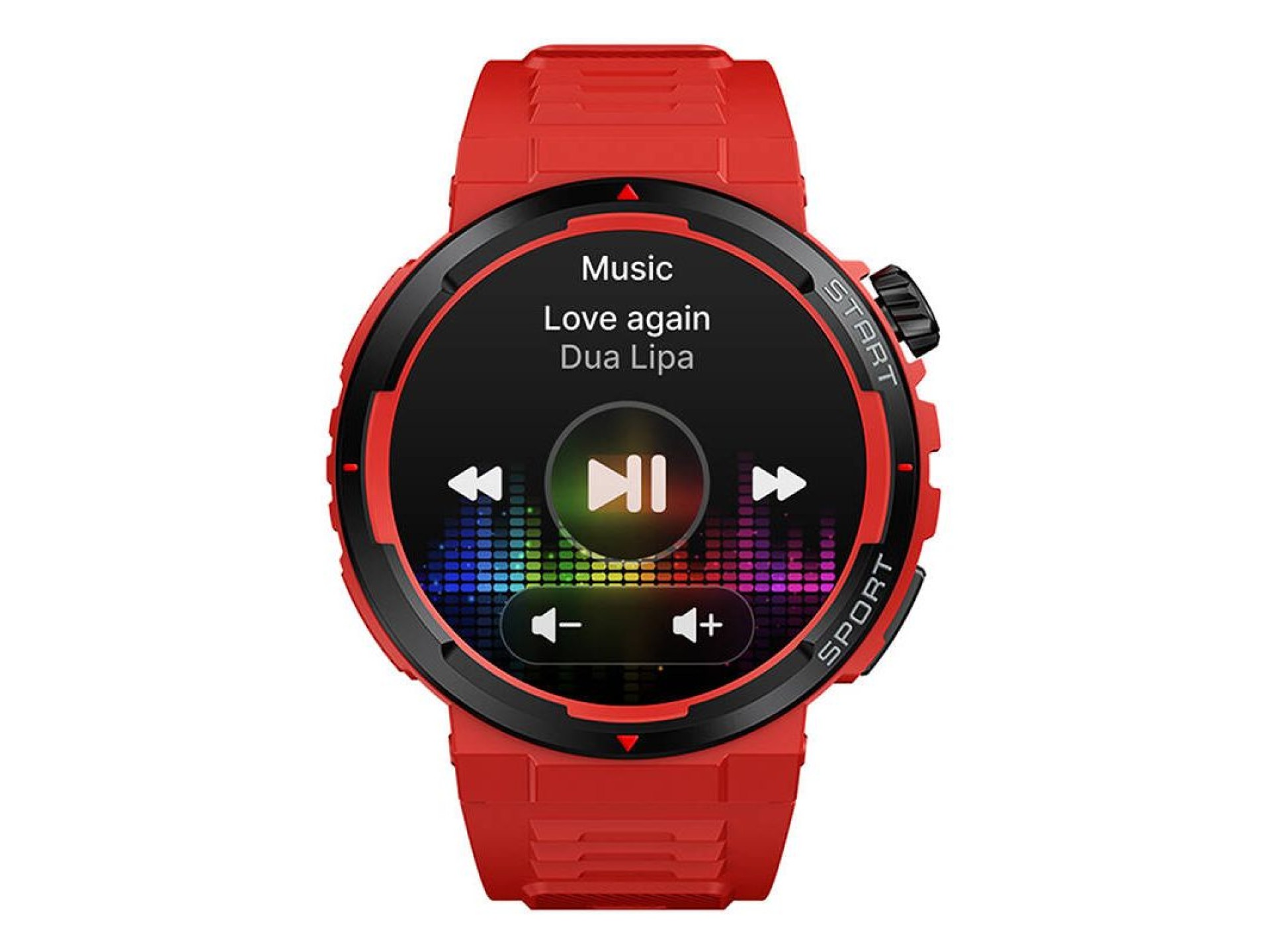 Zeblaze Ares 3 Plus Smartwatch (Red)