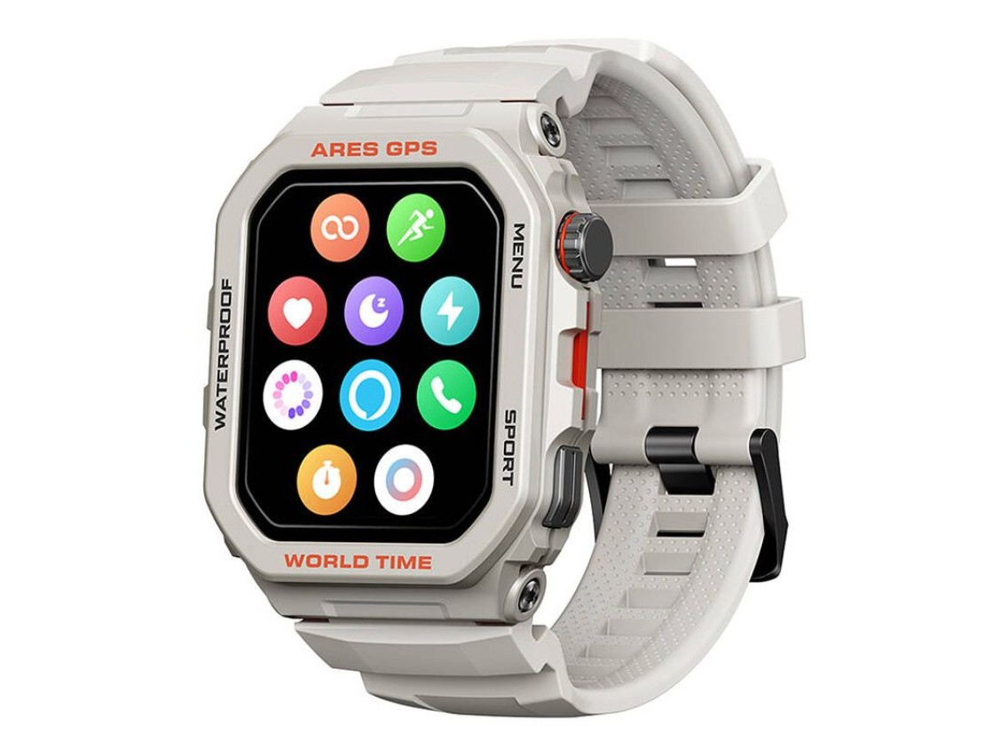 Rel�gio inteligente Zeblaze Ares GPS (branco)