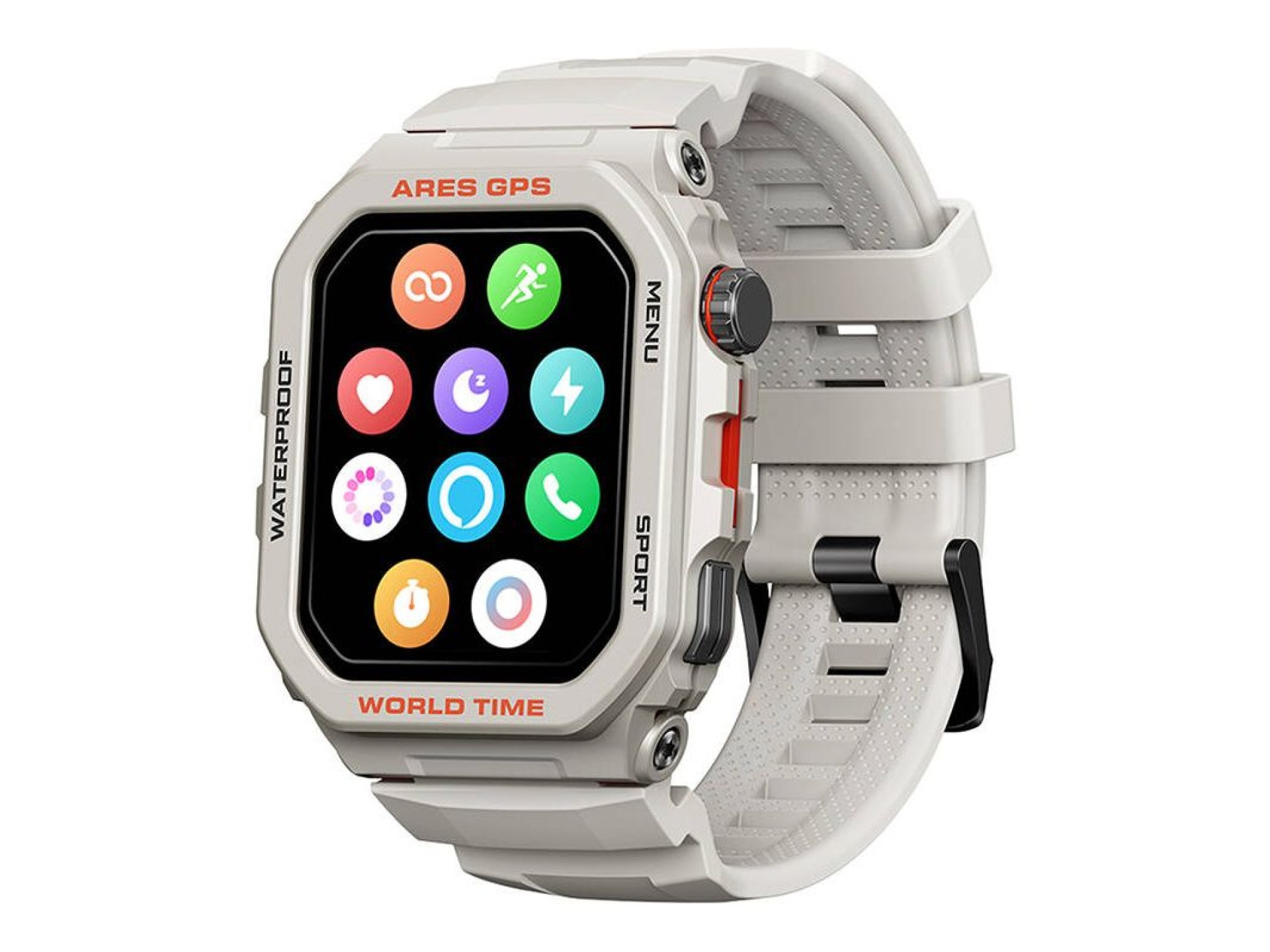 Relógio inteligente Zeblaze Ares GPS (branco)