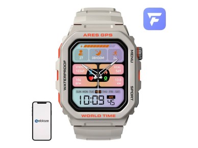 Rel�gio inteligente Zeblaze Ares GPS (branco)