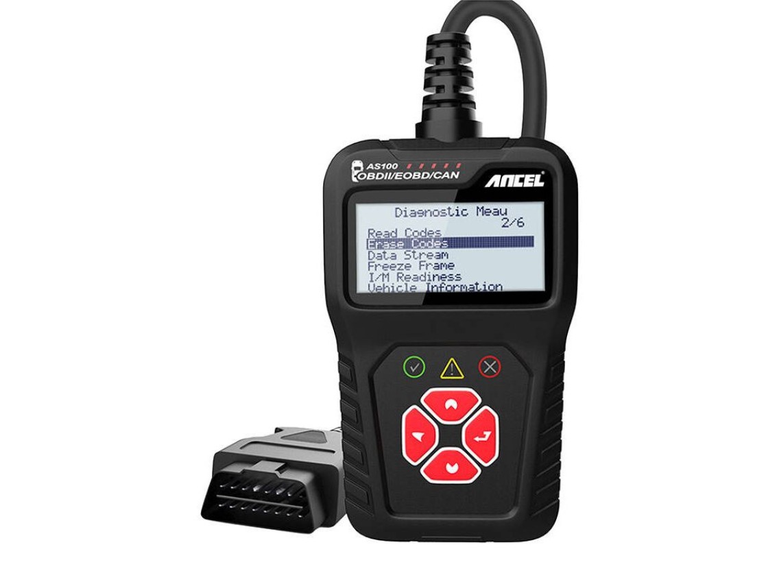 Scanner de diagnóstico OBD2 Ancel AS100/AC100