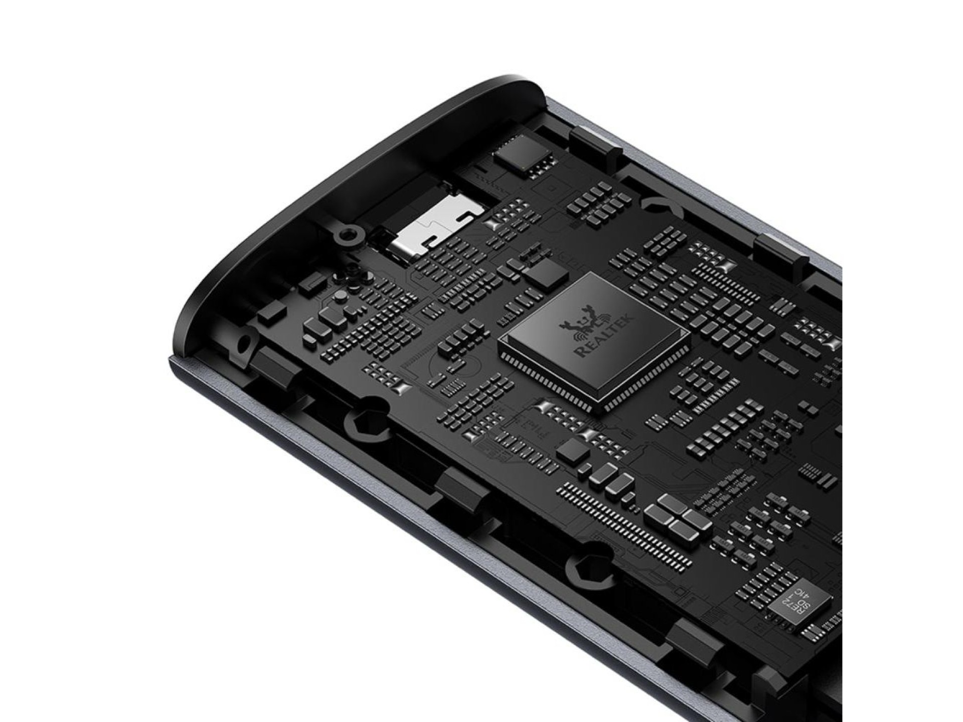 Carcasa SSD Baseus FlyJoy Series (M.2 NVMe) Gris Espacial