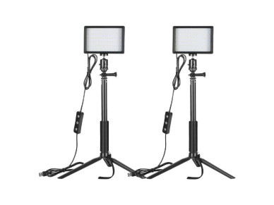 Kit Neewer ZC-10S two lamps LED + filters + tripods