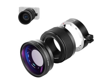 Neewer wide angle lens for Sony ZV1 (black)