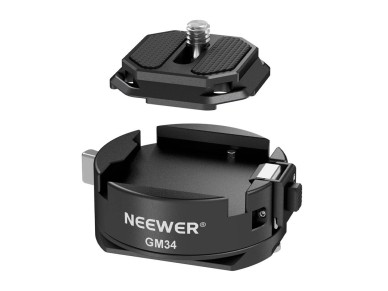Neewer GM34 com sistema de libera��o r�pida Arca-Swiss e placa