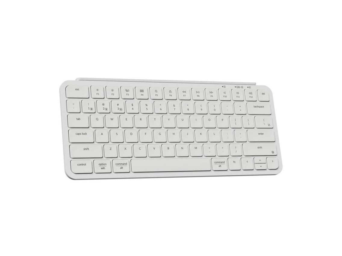 Teclado sem fio ultrafino Keychron B1 Pro 2.4G (branco) [B1P-K8].