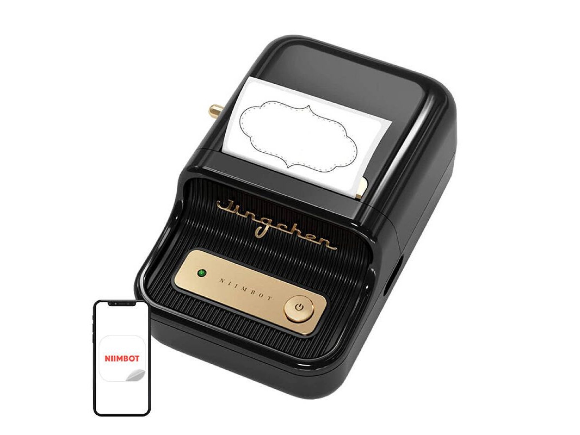 Portable Label Printer Niimbot B21 (Black)