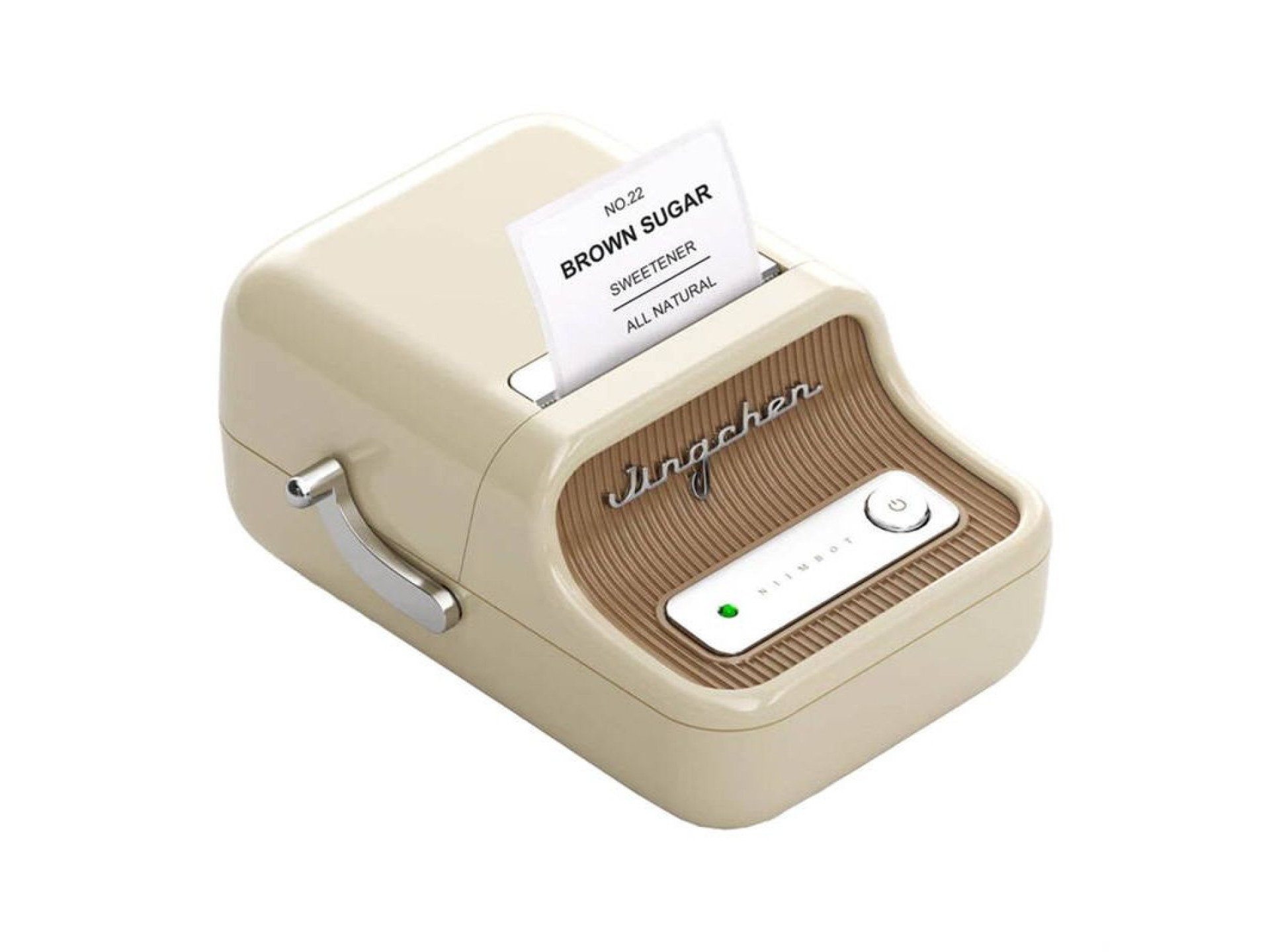 Portable Label Printer Niimbot B21 (Cream)