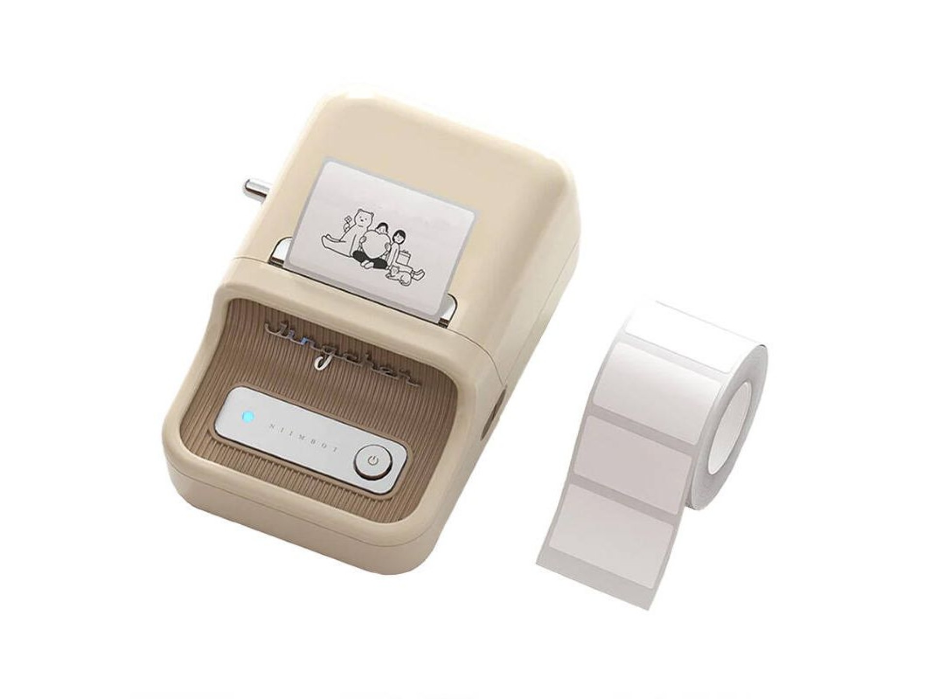 Portable Label Printer Niimbot B21 (Cream)