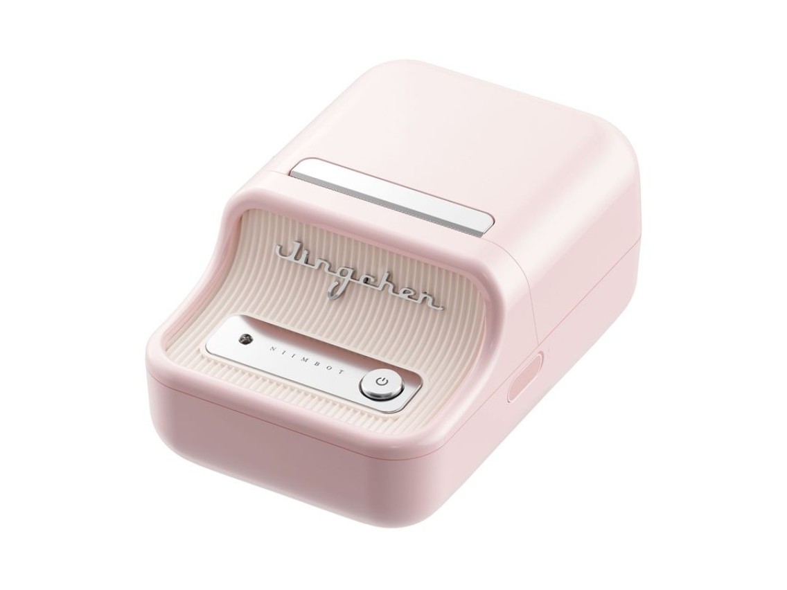 Niimbot B21S Portable Label Printer (pink)