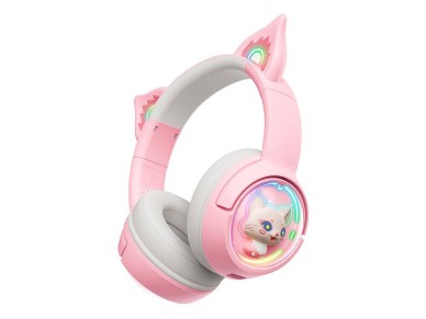 Headset gamer ONIKUMA B5 (rosa)